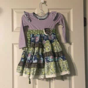 Girls 2T Mustard Pie dress